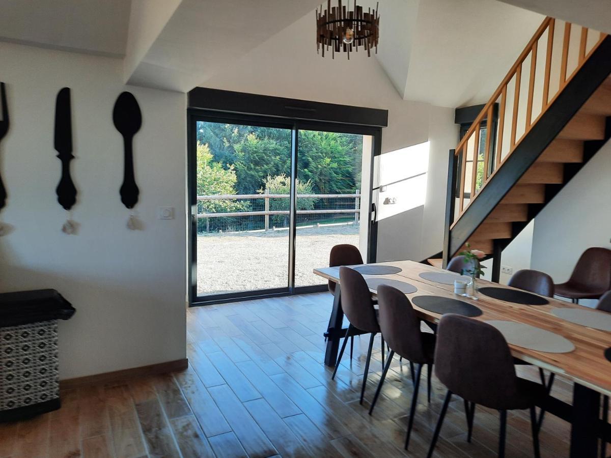Вілла Madelaine Ranch, Nouvelle Piscine 2025 Le Gast Екстер'єр фото